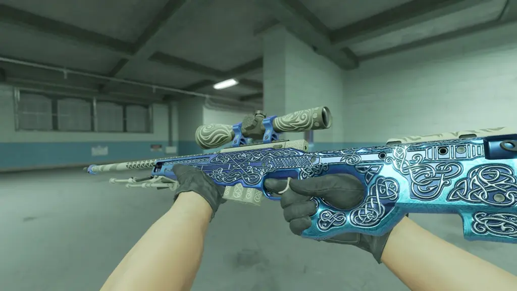 AWP Gungnir is one of the best CS2 Weapons Skins