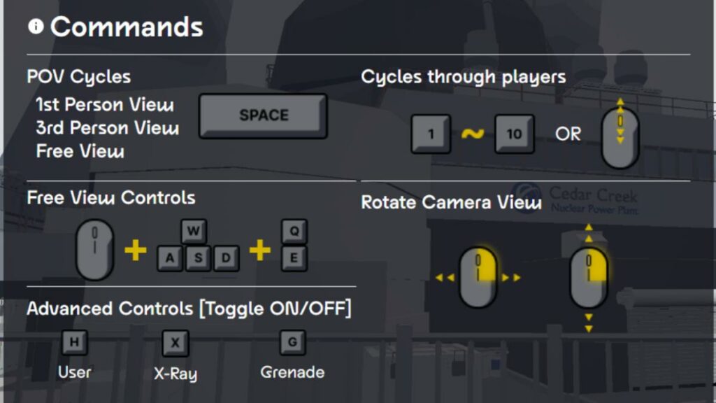 Control you camera and game with Ghost Controls