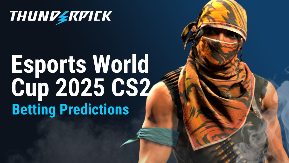 Esports World Cup 2025 CS2 Betting Predictions at Thunderpick