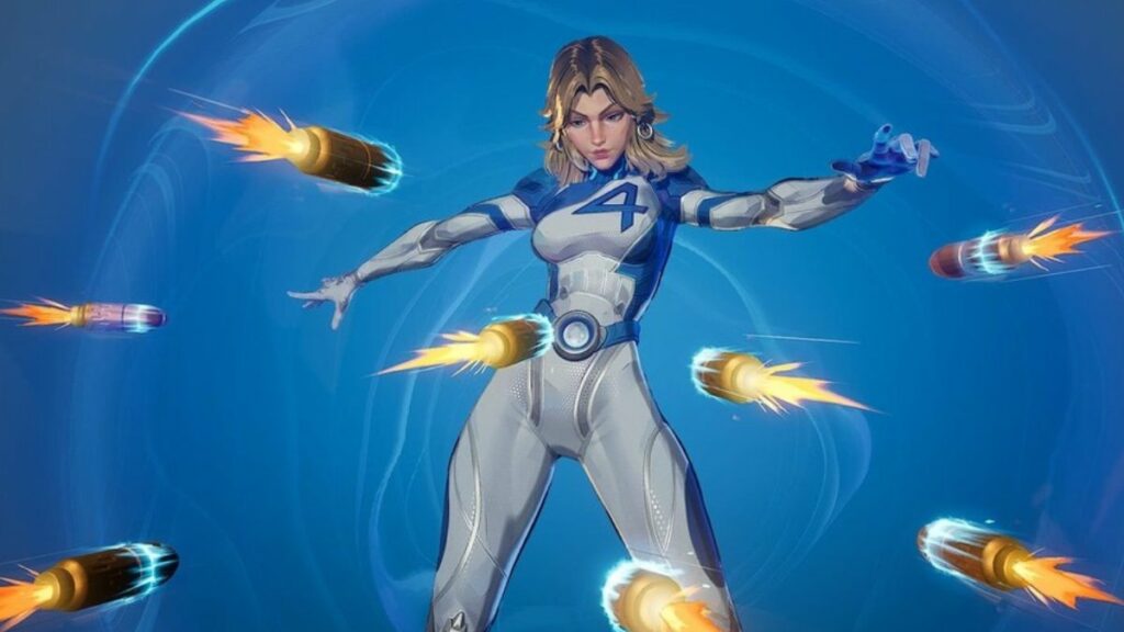 Invisible Woman / Sue Storm is in Marvel Rivals, a top pick ffor Games like VALORANT