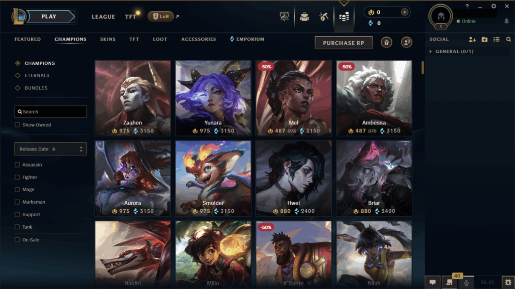 League of Legends Beginner Guide - Champion Select