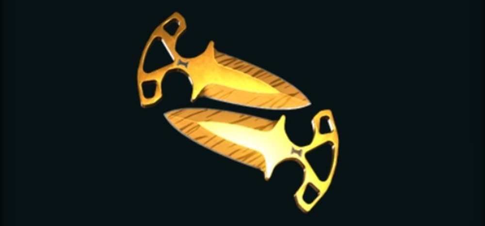 Tiger Tooth Shadow Daggers is a cheap CS2 Knife Skin