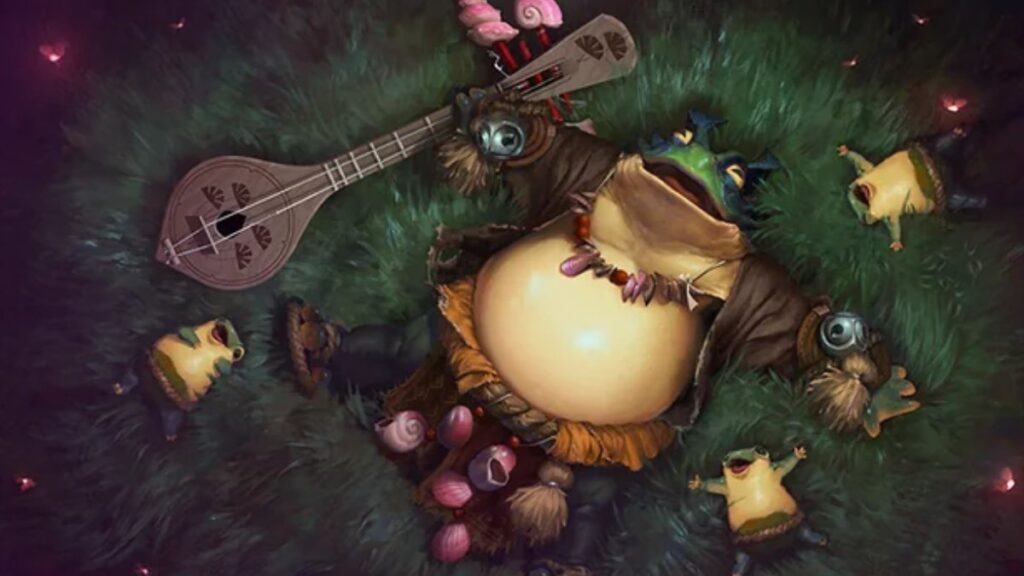 Largo lying on his back