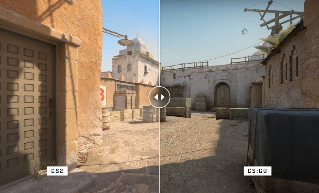 CSGO and CS2 Graphics Comparison