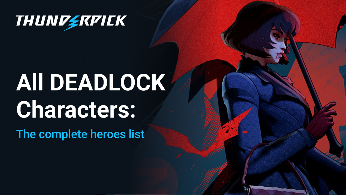All Deadlock Characters: Complete Heroes List