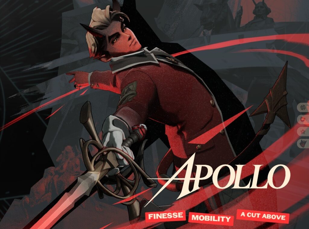 Apollo is one of the popular mobility Deadlock Characters