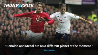 Thunderpick Exclusive Interview with Pedro Mendes: Messi and Ronaldo are on a different planet at the moment.