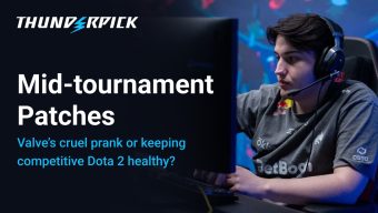 Mid-tournament patches? Valve's cruel prank or keeping Dota 2 healthy?