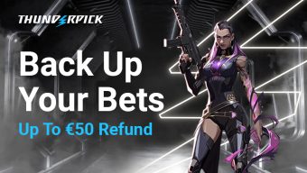 Back Up Your Bets Up to 50 Euro Refund