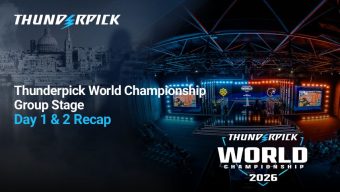 Thunderpick World Championship Finals Group Stage Day 1 & 2 Recap