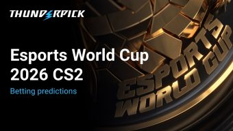 Esports World Cup trophy counter strike 2